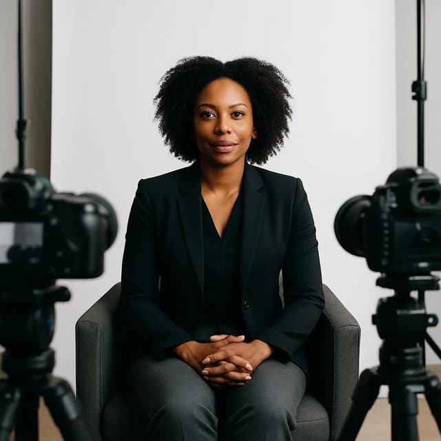 Professional commercial video frame showcasing a brand or product