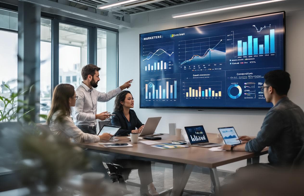 Campaign performance dashboard reviewed by the Metro Solver team