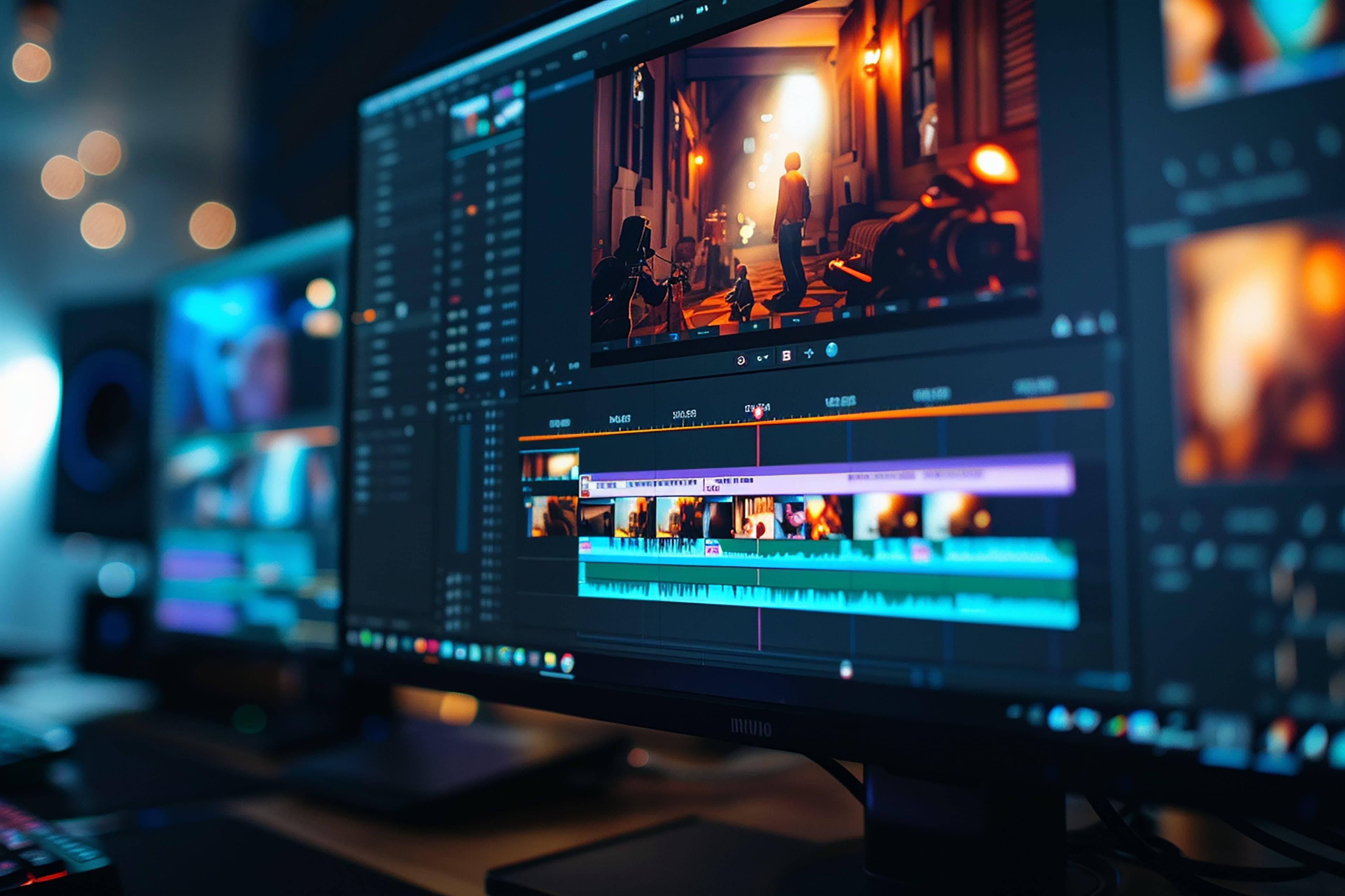 Video editing and motion graphics work by Metro Solver